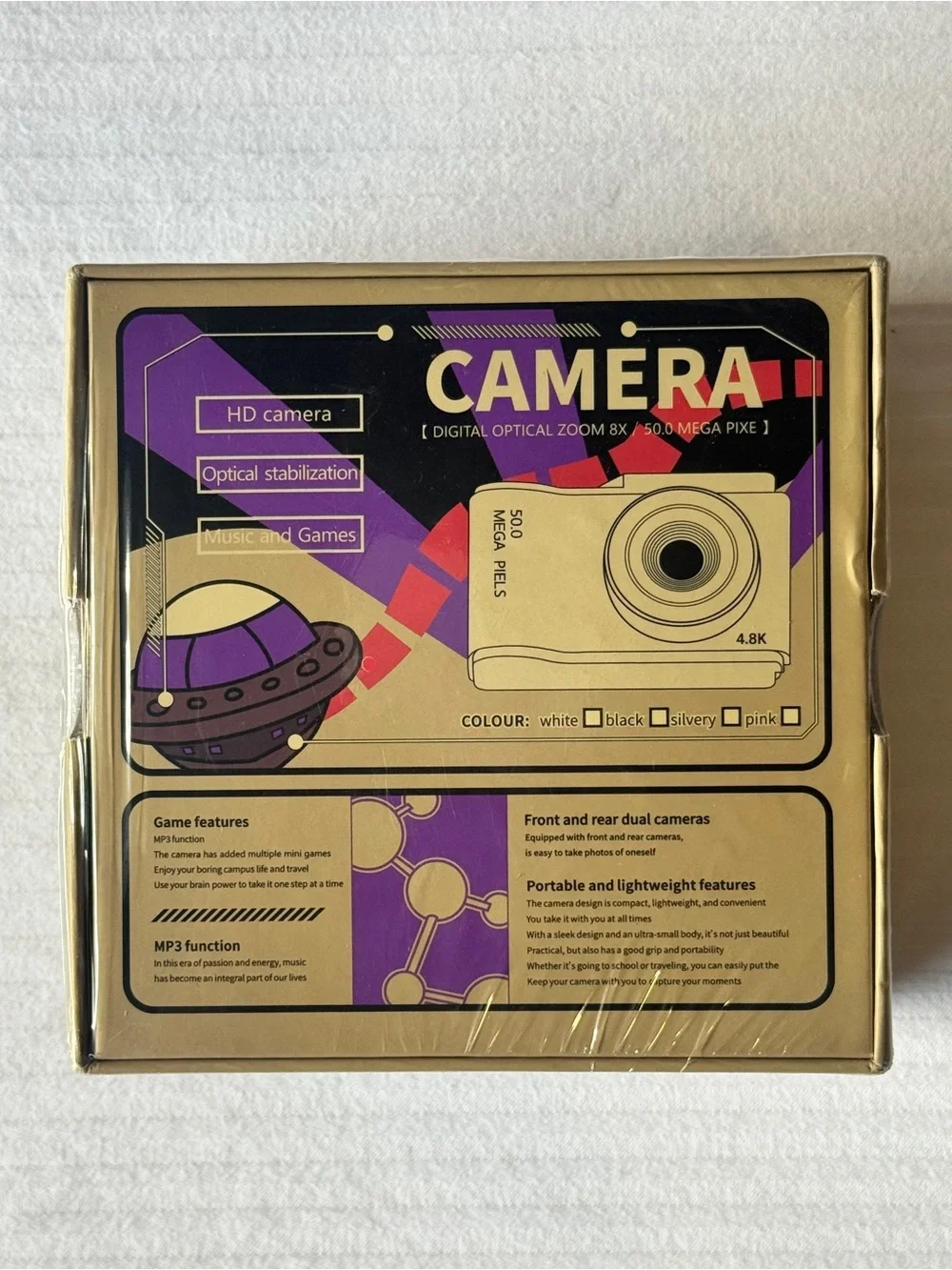Mini S Digital Optical Camera Zoom 8X